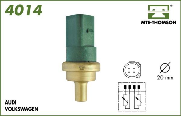 MTE-Thomson 4014 - Senzor,temperatura lichid de racire aaoparts.ro