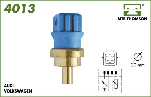 MTE-Thomson 4013 - Senzor,temperatura lichid de racire aaoparts.ro
