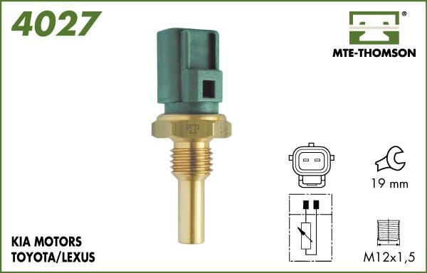 MTE-Thomson 4027 - Senzor,temperatura lichid de racire aaoparts.ro