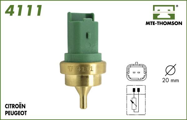 MTE-Thomson 4111 - Senzor,temperatura lichid de racire aaoparts.ro