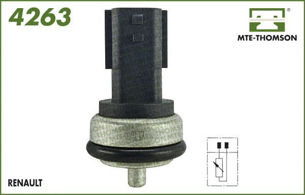 MTE-Thomson 4263 - Senzor,temperatura lichid de racire aaoparts.ro