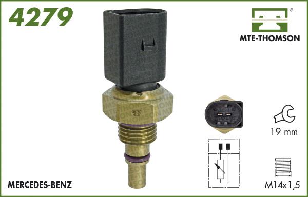 MTE-Thomson 4279 - Senzor,temperatura lichid de racire aaoparts.ro
