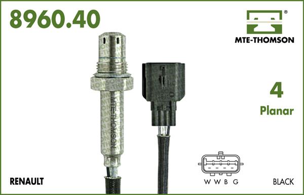 MTE-Thomson 8960.40.046 - Sonda Lambda aaoparts.ro