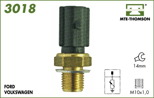 MTE-Thomson 3018 - Senzor,temperatura lichid de racire aaoparts.ro