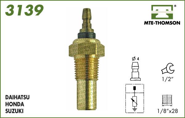 MTE-Thomson 3139 - Senzor,temperatura lichid de racire aaoparts.ro
