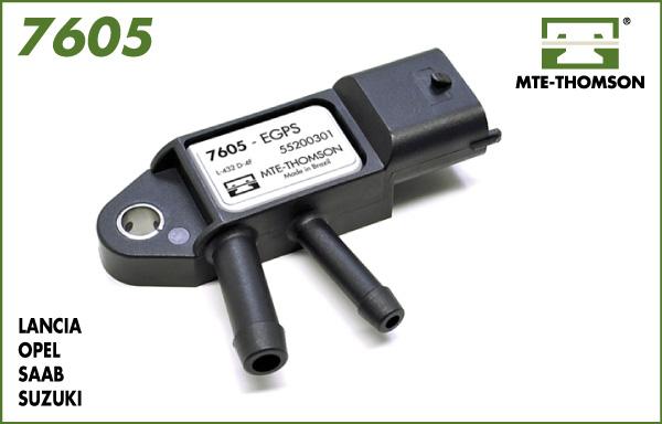 MTE-Thomson 7605 - Senzor, presiune gaze evacuare aaoparts.ro