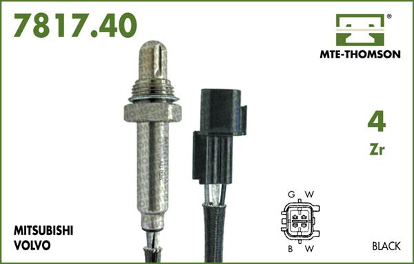 MTE-Thomson 7817.40.080 - Sonda Lambda aaoparts.ro