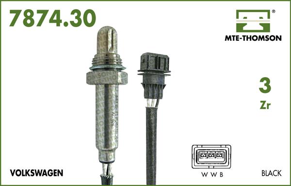 MTE-Thomson 7874.30.102 - Sonda Lambda aaoparts.ro