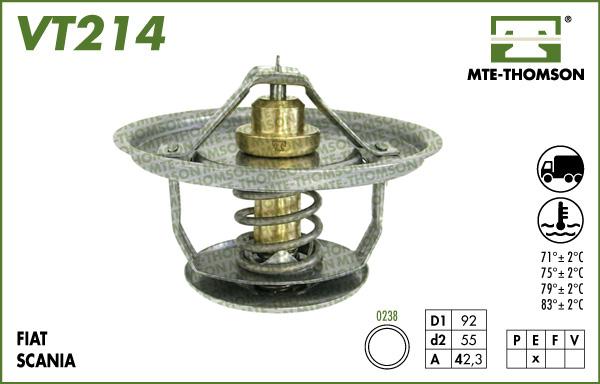 MTE-Thomson VT214.79 - Termostat,lichid racire aaoparts.ro