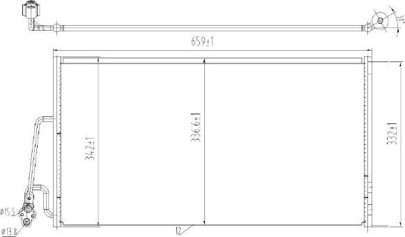 MTR 13054458 - Condensator, climatizare aaoparts.ro
