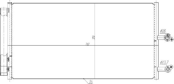 MTR 13054438 - Condensator, climatizare aaoparts.ro