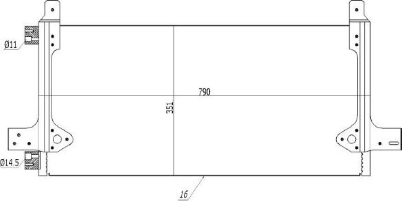 MTR 13054642 - Condensator, climatizare aaoparts.ro