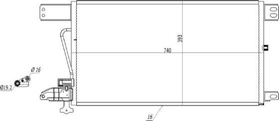 MTR 13054615 - Condensator, climatizare aaoparts.ro