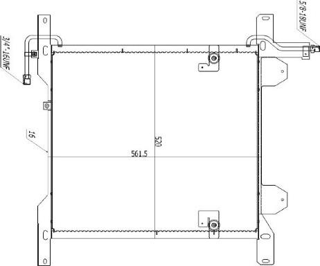 MTR 13054628 - Condensator, climatizare aaoparts.ro