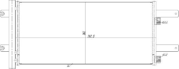 MTR 13054674 - Condensator, climatizare aaoparts.ro
