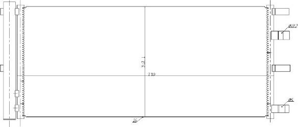 MTR 13054895 - Condensator, climatizare aaoparts.ro