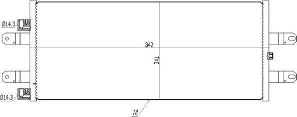 MTR 13054856 - Condensator, climatizare aaoparts.ro