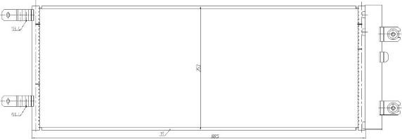 MTR 13054858 - Condensator, climatizare aaoparts.ro