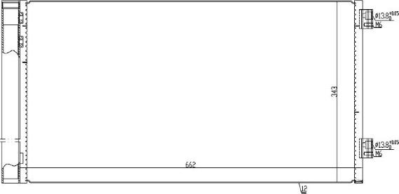 MTR 13054390 - Condensator, climatizare aaoparts.ro