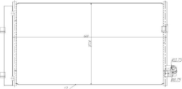 MTR 13054757 - Condensator, climatizare aaoparts.ro