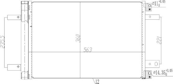 MTR 13054704 - Condensator, climatizare aaoparts.ro