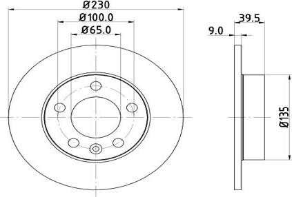 MTR 12108422 - Disc frana aaoparts.ro