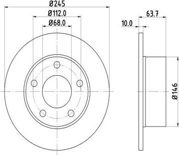 MTR 12108542 - Disc frana aaoparts.ro