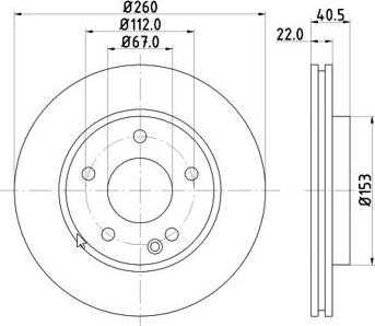 MTR 12108554 - Disc frana aaoparts.ro