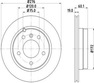 MTR 12108564 - Disc frana aaoparts.ro