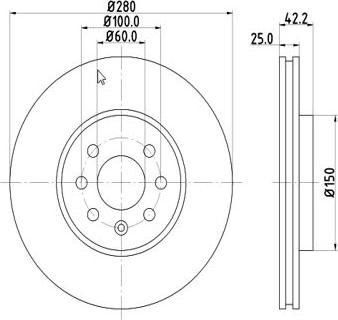 MTR 12108566 - Disc frana aaoparts.ro