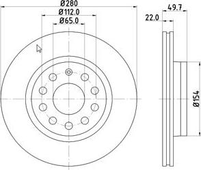 MTR 12108504 - Disc frana aaoparts.ro