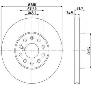 MTR 12108508 - Disc frana aaoparts.ro