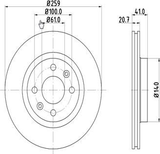 MTR 12108513 - Disc frana aaoparts.ro