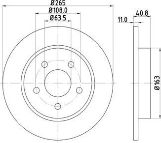 MTR 12108534 - Disc frana aaoparts.ro