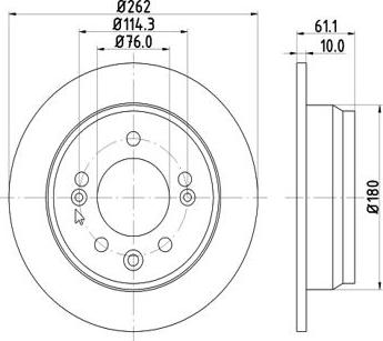 MTR 12108536 - Disc frana aaoparts.ro