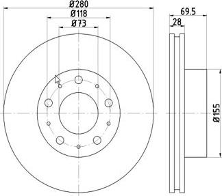 MTR 12108531 - Disc frana aaoparts.ro