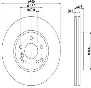 MTR 12108524 - Disc frana aaoparts.ro