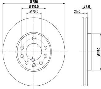 MTR 12108526 - Disc frana aaoparts.ro