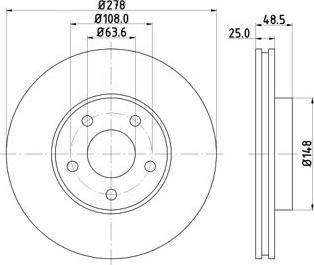 MTR 12108521 - Disc frana aaoparts.ro