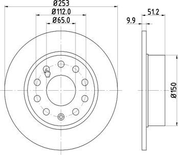 MTR 12108523 - Disc frana aaoparts.ro