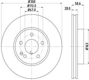 MTR 12108522 - Disc frana aaoparts.ro