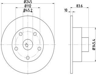 MTR 12108576 - Disc frana aaoparts.ro