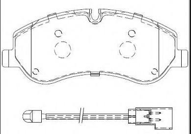MTR 12119556 - Set placute frana,frana disc aaoparts.ro