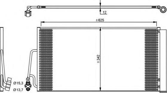 MTR 12133775 - Condensator, climatizare aaoparts.ro