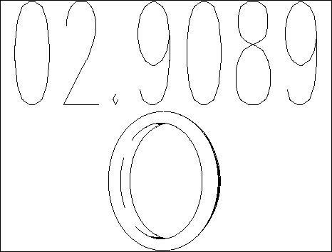 MTS 02.9089 - Suport, toba esapament aaoparts.ro