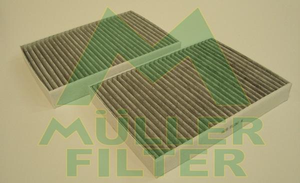 Muller Filter FK498x2 - Filtru, aer habitaclu aaoparts.ro