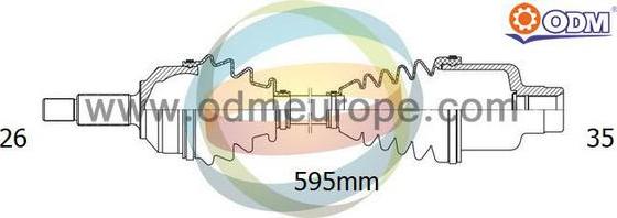 Multiparts 18-342400 - Planetara aaoparts.ro
