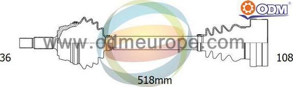 Multiparts 18-211860 - Planetara aaoparts.ro