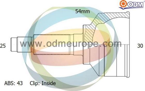Multiparts 12-080619 - Set articulatie, planetara aaoparts.ro