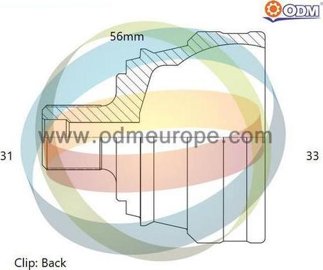 Multiparts 12-341970 - Set articulatie, planetara aaoparts.ro